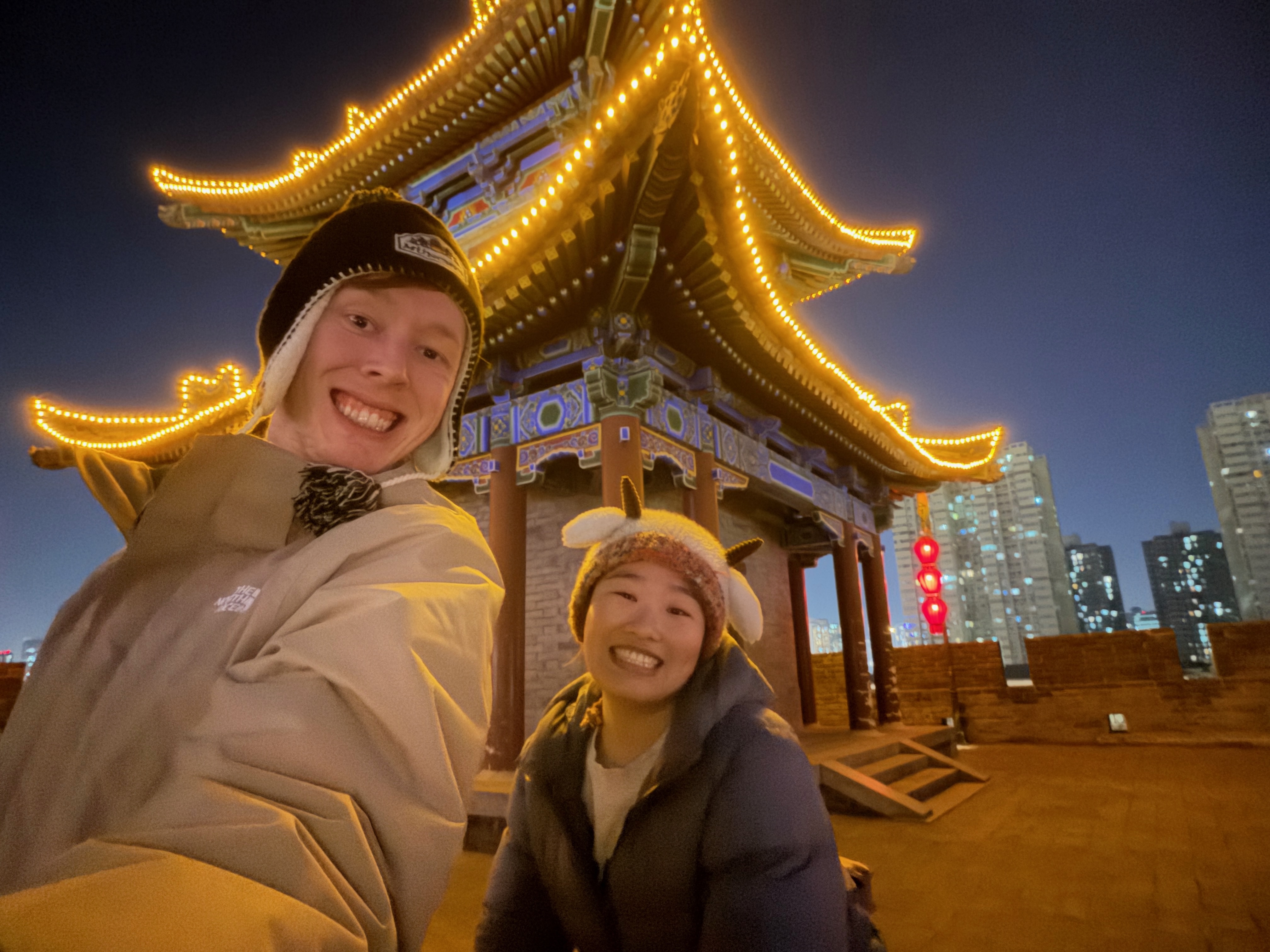 Xi'an City Wall tandem bike